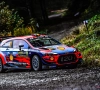 Thierry Neuville voorlopig op de tweede plaats in Wales Rally GB