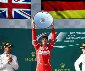 Vettel gaat al voor vierde keer met trofee aan de haal