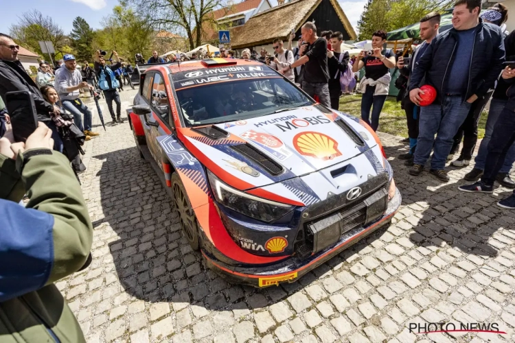 Thierry Neuville aan de leiding na de 1e dag in Sardinië