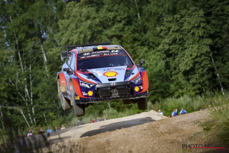 Thierry Neuville moet na goed begin al enkele plaatsen inleveren in Estland