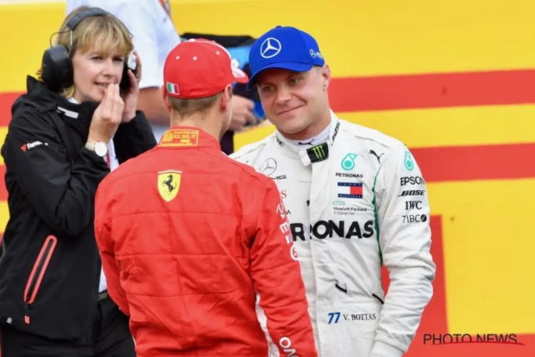 Bottas vreest niet voor zitje na geruchten over Vettel bij Mercedes